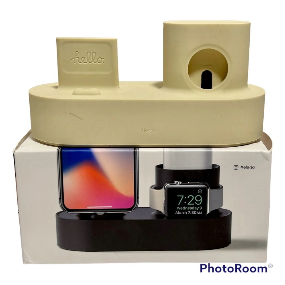 Elago 3 in 1 Charging Station for Apple Products Designed for Apple 6"